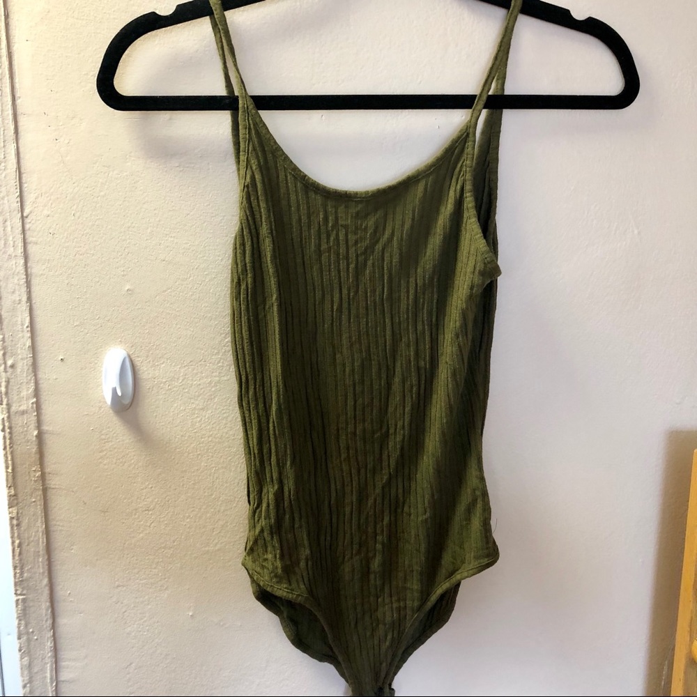 Urban Outfitters army bodysuit